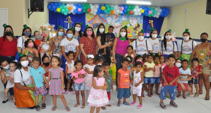 Criança Feliz: Assistência Social promove confraternização para criançada do programa