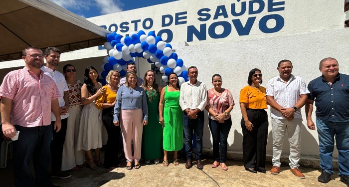 Prefeitura inaugura nova sede de Unidade de Saúde do Brejo Novo